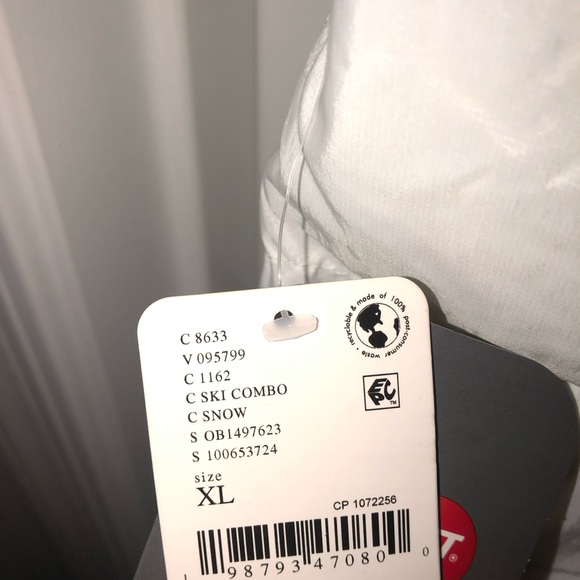 New Free People FP Movement In A Bubble Puffer Ski Printed Vest Coat Jacket XL - Picture 6 of 8